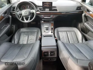 2018 Audi Q5 Premium z VIN WA1ANAFY0J2168620, wystawiony jako Copart lot #55972705 z przebiegiem 83 185 mil mil oraz Szkoda całkowita • Salvage title. Historia ofert i sprzedaży dostępna na DreamBid. Obrazek 8.