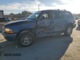 2003 Dodge Durango SLT с VIN 1D4HR48N53F588644, выставлен на аукционе Copart как лот 77990484 с пробегом 81 095 миль миль и На запчасти • Non repairable. История ставок и продаж доступна на DreamBid. Изображение 1.
