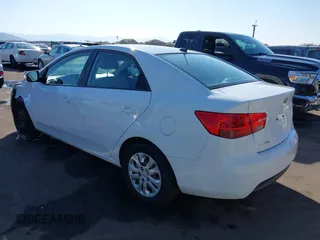2010 Kia Forte EX with VIN KNAFU4A27A5310573, listed as a IAAI auction lot 41398134 with 167,264 mi miles. Bid and sale history available at carsss.com. Image 3.