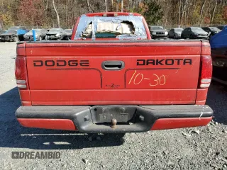 1999 Dodge Dakota SLT with VIN 1B7FL26X0XS233747, listed as a Copart auction lot 78819034 with 231,948 mi miles and Salvage Title. Bid and sale history available at carsss.com. Image 6.