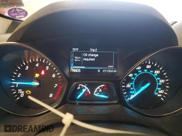 2015 Ford Escape Titanium z VIN 1FMCU9J97FUC04911, wystawiony jako Copart lot #62403715 z przebiegiem 211 354 mil mil oraz Czysty tytuł • Clean title. Historia ofert i sprzedaży dostępna na DreamBid. Obrazek 9.