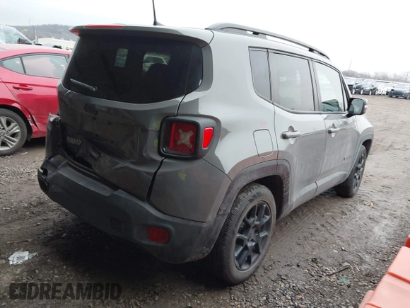 2020 Jeep Renegade Latitude with VIN ZACNJABB4LPM07063, listed as a IAAI auction lot 41398716 with 29,576 mi miles and . Bid and sale history available at DreamBid. Image 4.