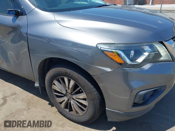 2018 Nissan Pathfinder S with VIN 5N1DR2MM6JC620315, listed as a IAAI auction lot 42225525 with 102,413 mi miles and . Bid and sale history available at DreamBid. Image 6.