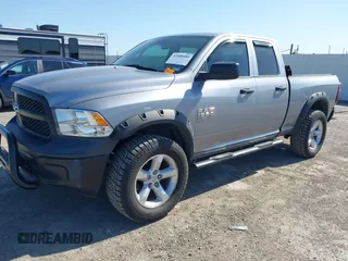 2019 Ram 1500 Tradesman with VIN 1C6RR6FG0KS613674, listed as a IAAI auction lot 42000480 with 80,528 mi miles and . Bid and sale history available at DreamBid. Image 2.