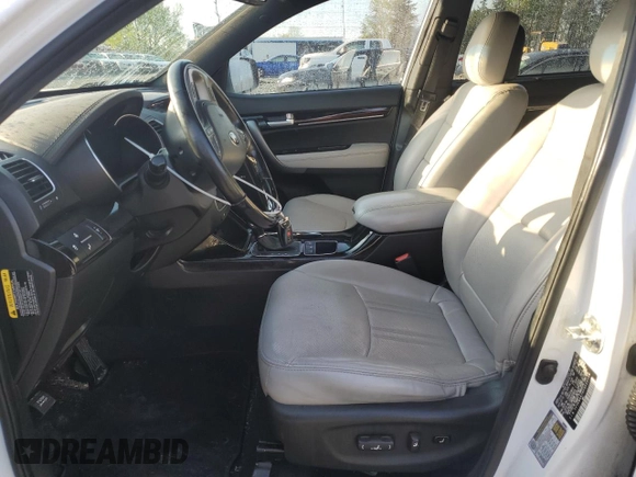 2015 Kia Sorento SX Limited with VIN 5XYKW4A76FG638914, listed as a Copart auction lot 52347335 with 107,387 mi miles and Salvage Title. Bid and sale history available at carsss.com. Image 7.