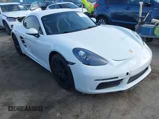 2019 Porsche 718 Cayman with VIN WP0AA2A81KS260125, listed as a IAAI auction lot 41594145 with 32,148 mi miles and . Bid and sale history available at DreamBid. Image 1.