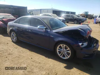2013 Audi S4 Premium Plus with VIN WAUBGAFL4DA188837, listed as a Copart auction lot 55407274 with 144,895 mi miles and Salvage Title. Bid and sale history available at carsss.com. Image 4.