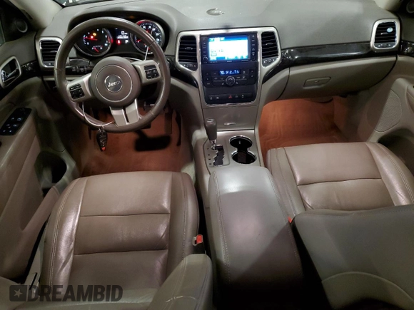 2011 Jeep Grand Cherokee 70th Anniversary with VIN 1J4RR4GT3BC736981, listed as a Copart auction lot 49171525 with 127,438 mi miles and Salvage Title. Bid and sale history available at carsss.com. Image 8.