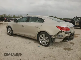 2011 Buick LaCrosse CXS with VIN 1G4GE5ED0BF361619, listed as a Copart auction lot 49207845 with 104,364 mi miles and Salvage Title. Bid and sale history available at carsss.com. Image 2.