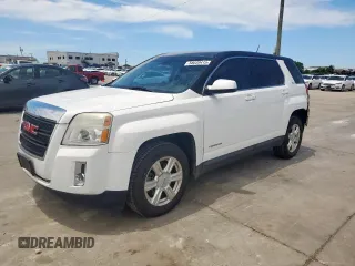 2015 GMC Terrain SLE z VIN 2GKALMEK2F6409618, wystawiony jako Copart lot #58039415 z przebiegiem 100 783 mil mil oraz Szkoda całkowita • Salvage title. Historia ofert i sprzedaży dostępna na DreamBid. Obrazek 1.