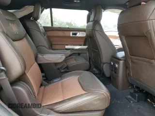 2022 Ford Explorer King Ranch with VIN 1FM5K7LC4NGC46302, listed as a Copart auction lot 49409195 with 33,300 mi miles and Salvage Title. Bid and sale history available at carsss.com. Image 12.