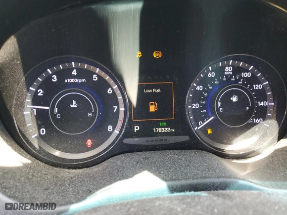 2015 Hyundai Azera Limited with VIN KMHFH4JG9FA473867, listed as a Copart auction lot 53727935 with 178,322 mi miles and Clean Title. Bid and sale history available at carsss.com. Image 9.