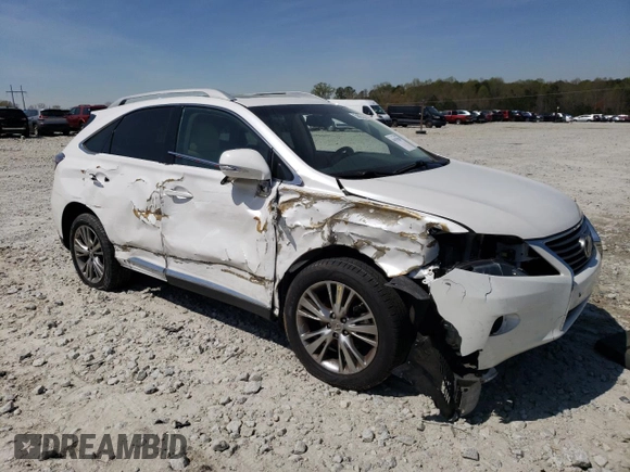 2014 Lexus RX 350 with VIN 2T2ZK1BA9EC147004, listed as a Copart auction lot 50054745 with 58,028 mi miles and Salvage Title. Bid and sale history available at DreamBid. Image 4.