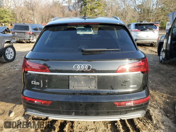 2024 Audi Q5 Premium Plus with VIN WA1BBAFY3R2001614, listed as a Copart auction lot 84690244 with 13,254 mi miles and Salvage title. Bid and sale history available at DreamBid. Image 6.