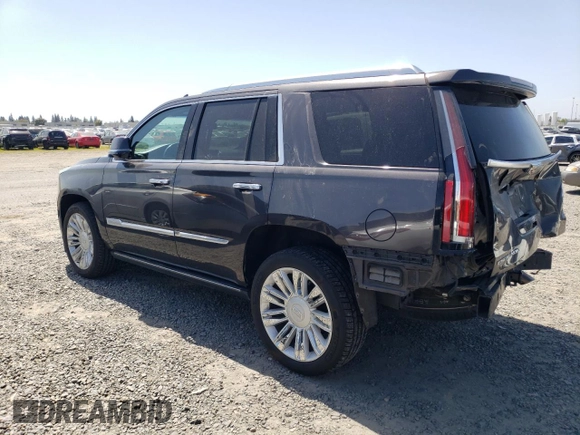 2017 Cadillac Escalade Platinum z VIN 1GYS4DKJ4HR127555, wystawiony jako Copart lot #53162405 z przebiegiem 119 934 mil mil oraz Szkoda całkowita • Salvage title. Historia ofert i sprzedaży dostępna na DreamBid. Obrazek 2.