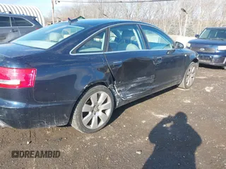 2006 Audi A6 with VIN WAUDG74F16N024899, listed as a IAAI auction lot 41352402 with 139,837 mi miles. Bid and sale history available at carsss.com. Image 6.