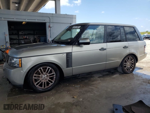 2011 Land Rover Range Rover HSE with VIN SALME1D46BA348977, listed as a Copart auction lot 58590575 with 147,038 mi miles and Clean title. Bid and sale history available at DreamBid. Image 1.