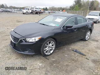 2016 Mazda Mazda6 i Touring with VIN JM1GJ1V51G1405911, listed as a IAAI auction lot 41953144 with 150,072 mi miles. Bid and sale history available at carsss.com. Image 2.