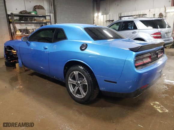 2019 Dodge Challenger R/T with VIN 2C3CDZBT7KH708715, listed as a Copart auction lot 43729635 with 53,489 mi miles and Salvage Title. Bid and sale history available at carsss.com. Image 2.