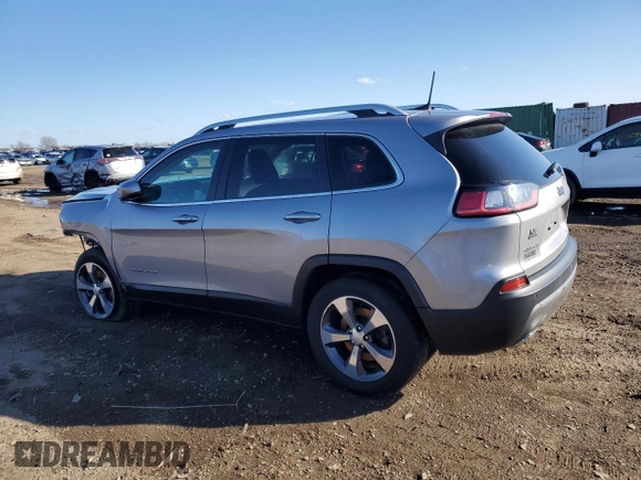 2019 Jeep Cherokee Limited with VIN 1C4PJMDX2KD383123, listed as a Copart auction lot 50244275 with Not Provided miles and Salvage Title. Bid and sale history available at DreamBid. Image 2.