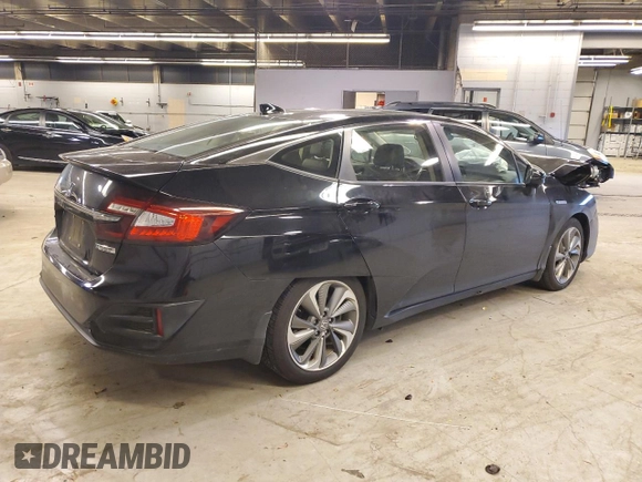 2018 Honda Clarity Plug-In Hybrid with VIN JHMZC5F19JC007538, listed as a Copart auction lot 80435114 with 134,630 mi miles and Salvage Title. Bid and sale history available at carsss.com. Image 3.