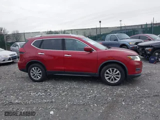 2017 Nissan Rogue SL with VIN JN8AT2MV6HW267377, listed as a IAAI auction lot 41143466 with 200,964 mi miles. Bid and sale history available at carsss.com. Image 13.