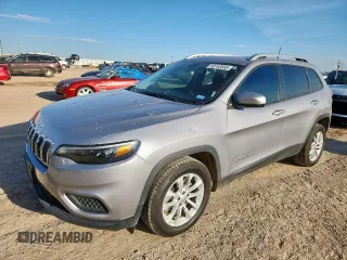 2020 Jeep Cherokee Latitude with VIN 1C4PJLCB8LD547458, listed as a Copart auction lot 60743855 with 93,567 mi miles and Clean title. Bid and sale history available at DreamBid. Image 1.