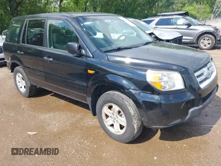 2007 Honda Pilot LX z VIN 5FNYF28107B021596, wystawiony jako IAAI lot #42266789 z przebiegiem 176 391 mil mil oraz . Historia ofert i sprzedaży dostępna na DreamBid. Obrazek 1.
