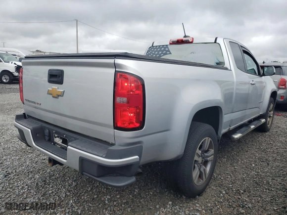 2017 Chevrolet Colorado 2WD WT with VIN 1GCHSBEN7H1282138, listed as a Copart auction lot 75078184 with 0 mi miles and Salvage Title. Bid and sale history available at carsss.com. Image 3.