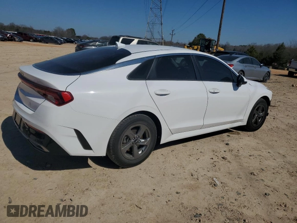 2022 Kia K5 LXS with VIN 5XXG14J23NG143548, listed as a Copart auction lot 46641935 with 64,379 mi miles and Salvage Title. Bid and sale history available at carsss.com. Image 3.
