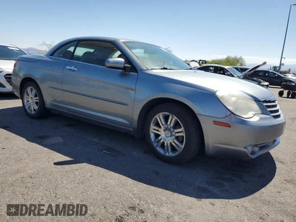 2008 Chrysler Sebring Limited with VIN 1C3LC65M58N635592, listed as a Copart auction lot 56356165 with 107,873 mi miles and Clean Title. Bid and sale history available at DreamBid. Image 4.