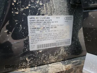 2018 Audi Q5 Premium Plus z VIN WA1BNAFY7J2198296, wystawiony jako Copart lot #52251755 z przebiegiem 61 971 mil mil oraz Szkoda całkowita • Salvage title. Historia ofert i sprzedaży dostępna na DreamBid. Obrazek 15.