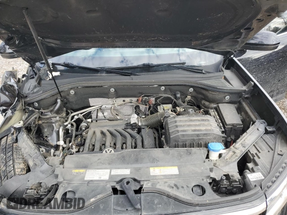 2022 Volkswagen Atlas SE with VIN 1V2JR2CA0NC503350, listed as a Copart auction lot 87753355 with 93,417 mi miles and Salvage title. Bid and sale history available at DreamBid. Image 12.