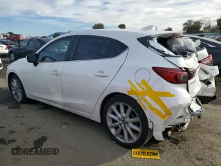 2017 Mazda 3 Grand Touring with VIN JM1BN1M38H1130635, listed as a Copart auction lot 87492534 with 72,164 mi miles and Salvage Title. Bid and sale history available at DreamBid. Image 2.