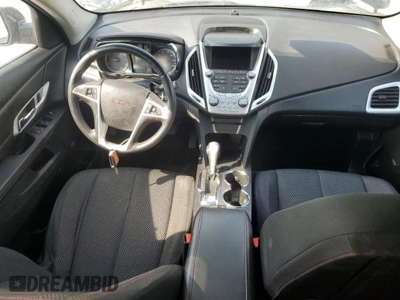 2015 GMC Terrain SLE with VIN 2GKALREK7F6275475, listed as a Copart auction lot 54612665 with 54,592 mi miles and Salvage title. Bid and sale history available at DreamBid. Image 8.