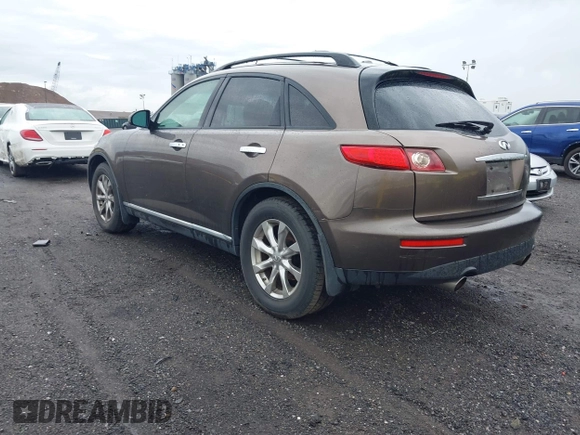 2007 Infiniti FX with VIN JNRAS08W67X204763, listed as a IAAI auction lot 42259196 with 175,541 mi miles and . Bid and sale history available at DreamBid. Image 3.