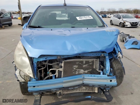 2013 Chevrolet Spark LT with VIN KL8CD6S99DC600755, listed as a Copart auction lot 49115115 with 162,556 mi miles and Clean Title. Bid and sale history available at carsss.com. Image 5.