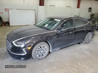 2023 Hyundai Sonata Hybrid SEL with VIN KMHL34JJ1PA080797, listed as a Copart auction lot 50146285 with 2,059 mi miles and Salvage Title. Bid and sale history available at carsss.com. Image 1.