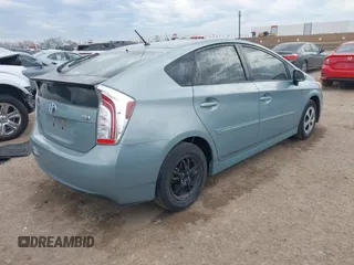 2012 Toyota Prius One with VIN JTDKN3DU1C1592757, listed as a IAAI auction lot 41368642 with 162,730 mi miles. Bid and sale history available at carsss.com. Image 4.