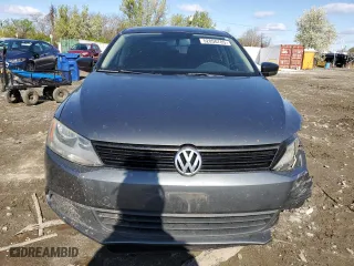 2011 Volkswagen Jetta Sedan S with VIN 3VW1K7AJ2BM048790, listed as a Copart auction lot 52050705 with 209,736 mi miles and Salvage Title. Bid and sale history available at carsss.com. Image 5.