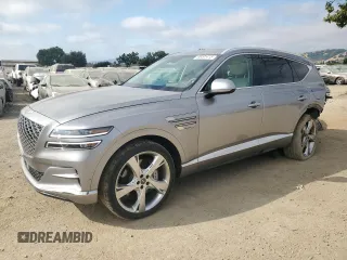 2022 Genesis GV80 с VIN KMUHBDSB2NU096469, выставлен на аукционе Copart как лот 60491415 с пробегом 57 973 миль миль и Списание • Salvage title. История ставок и продаж доступна на DreamBid. Изображение 1.
