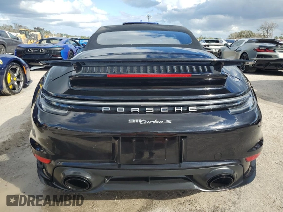 2024 Porsche 911 Turbo with VIN WP0CD2A95RS257411, listed as a Copart auction lot 73976154 with 0 mi miles and Non Repairable. Bid and sale history available at carsss.com. Image 6.