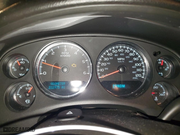 2009 Chevrolet Suburban LS with VIN 1GNFC16J99R188878, listed as a Copart auction lot 81380554 with 222,975 mi miles and Salvage Title. Bid and sale history available at carsss.com. Image 9.