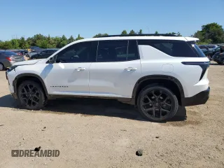 2024 Chevrolet Traverse AWD RS with VIN 1GNEVLKS5RJ196152, listed as a Copart auction lot 58119935 with 13,975 mi miles and Salvage title. Bid and sale history available at DreamBid. Image 2.