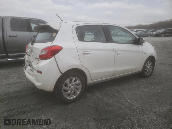 2018 Mitsubishi Mirage SE с VIN ML32A4HJ1JH010536, выставлен на аукционе Copart как лот 49791695 с пробегом 93 899 миль миль и Списание • Salvage title. История ставок и продаж доступна на DreamBid. Изображение 3.