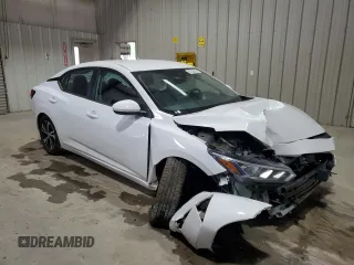 2023 Nissan Sentra SV with VIN 3N1AB8CV8PY312509, listed as a Copart auction lot 56043995 with 43,506 mi miles and Non Repairable. Bid and sale history available at DreamBid. Image 4.