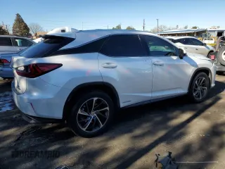 2017 Lexus RX with VIN 2T2BGMCA5HC017356, listed as a Copart auction lot 41453715 with 56,213 mi miles and Salvage Title. Bid and sale history available at carsss.com. Image 3.