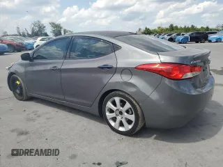 2013 Hyundai Elantra Limited with VIN 5NPDH4AE1DH172008, listed as a Copart auction lot 55026315 with 161,632 mi miles and Salvage Title. Bid and sale history available at DreamBid. Image 2.