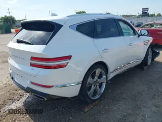 2022 Genesis GV80 with VIN KMUHBDSB2NU079042, listed as a IAAI auction lot 42695020 with 18,719 mi miles and . Bid and sale history available at DreamBid. Image 4.