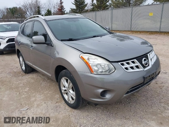 2013 Nissan Rogue SL with VIN JN8AS5MV1DW125484, listed as a IAAI auction lot 41929405 with 130,811 mi miles and . Bid and sale history available at DreamBid. Image 1.